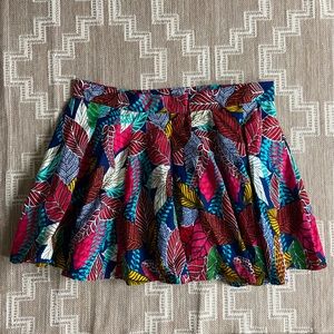 Francis + Benedict Whimsical Floral Leaf Skirt XXL